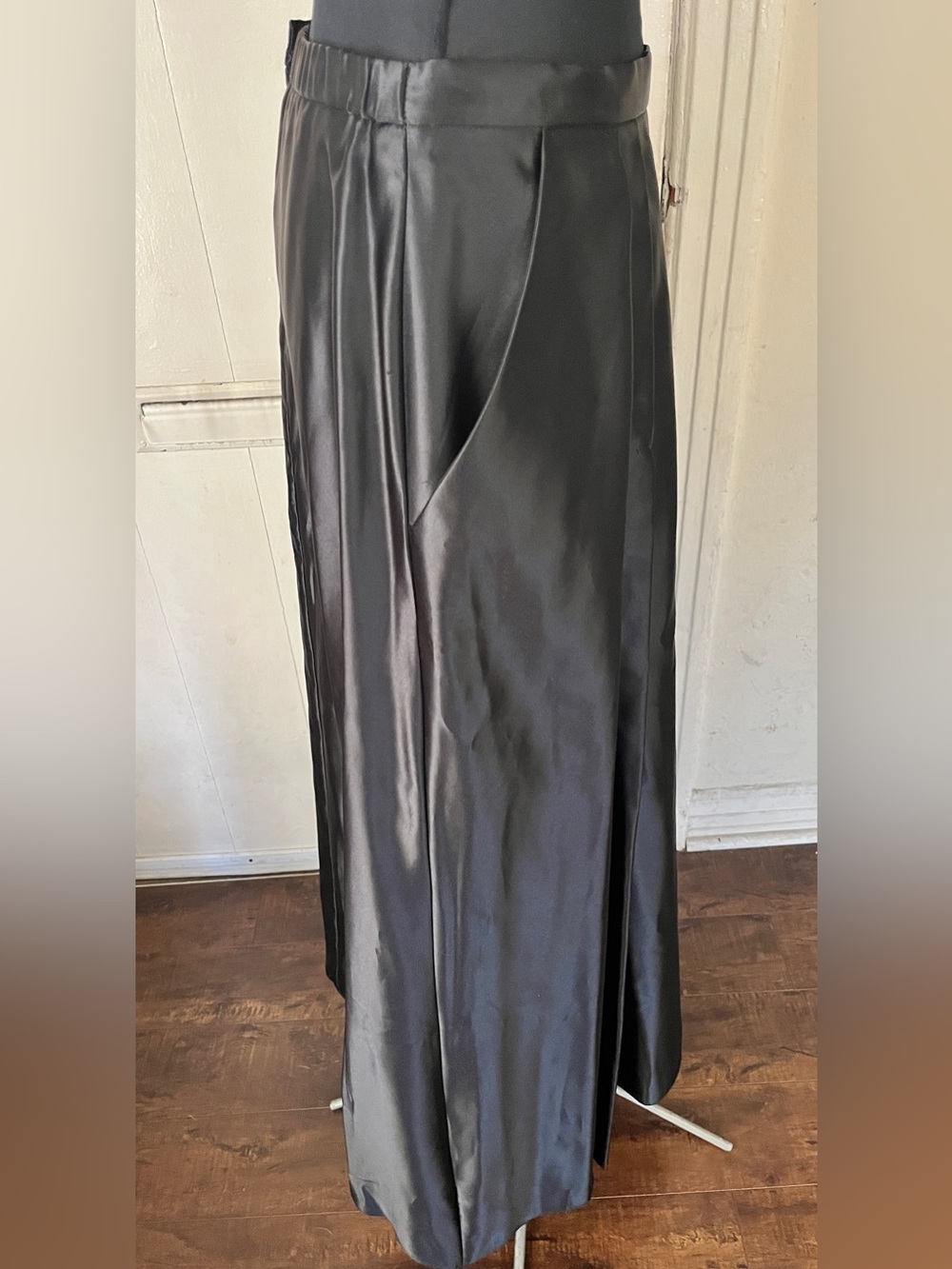 Alex Evenings Ball Gown Satin Maxi Skirt M - Picture 9 of 10